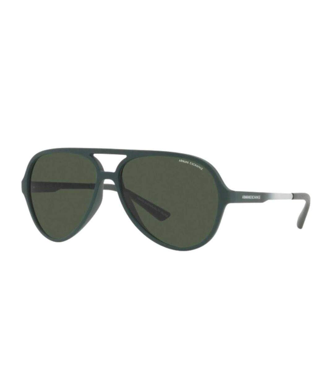 Lunettes De Soleil Motif/style Uni Homme Taille Unique Vert Foncé Armani Exchange-1