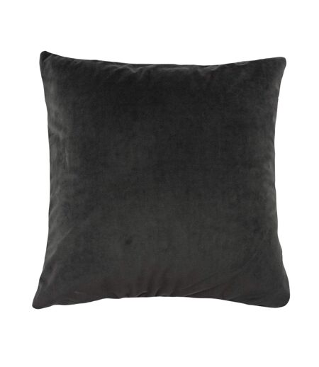 Flicker tiered fringe cushion cover 45 x 45 cm graphite Furn