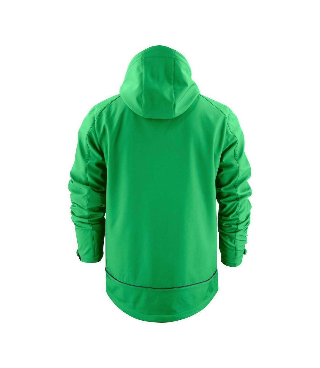 Mens Karting Soft Shell Jacket Fresh Green Printer-2