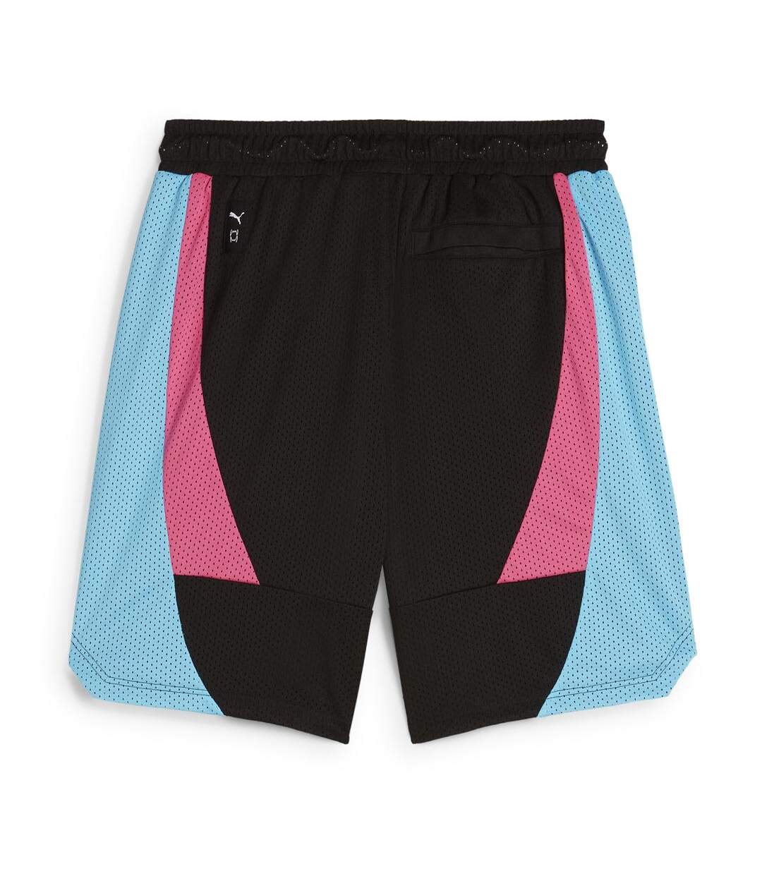 Short de basket Noir/Bleu/Rose Homme Puma Scoot X Nl - L-2