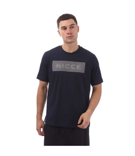 T-shirt Style Logo Alttio Homme Bleu Marine Nicce
