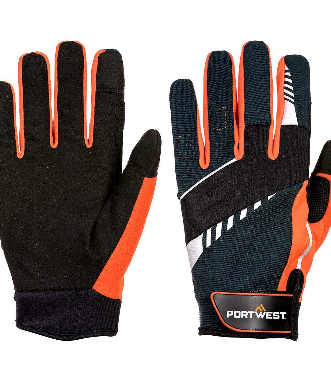 Unisex adult dx4 lr cut resistant gloves m metro blue Portwest-1