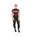 Womens/ladies Elevate Style Sport T-shirt Berry Hy-1