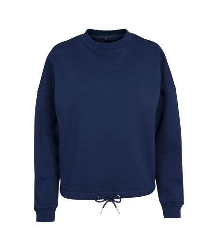 Sweat À Capuche Femme Bleu Marine Clair Build Your Brand