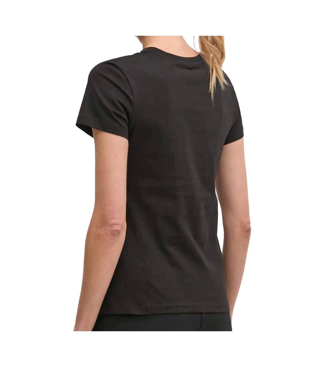T-shirt noir femme calvin klein jeans institutional - s-2