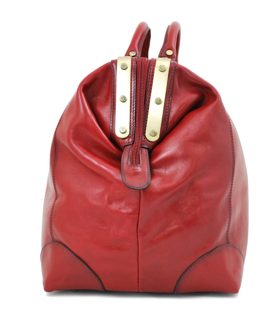 Katana - Sac de voyage en cuir Diligence 54cm - rouge - 6467-5