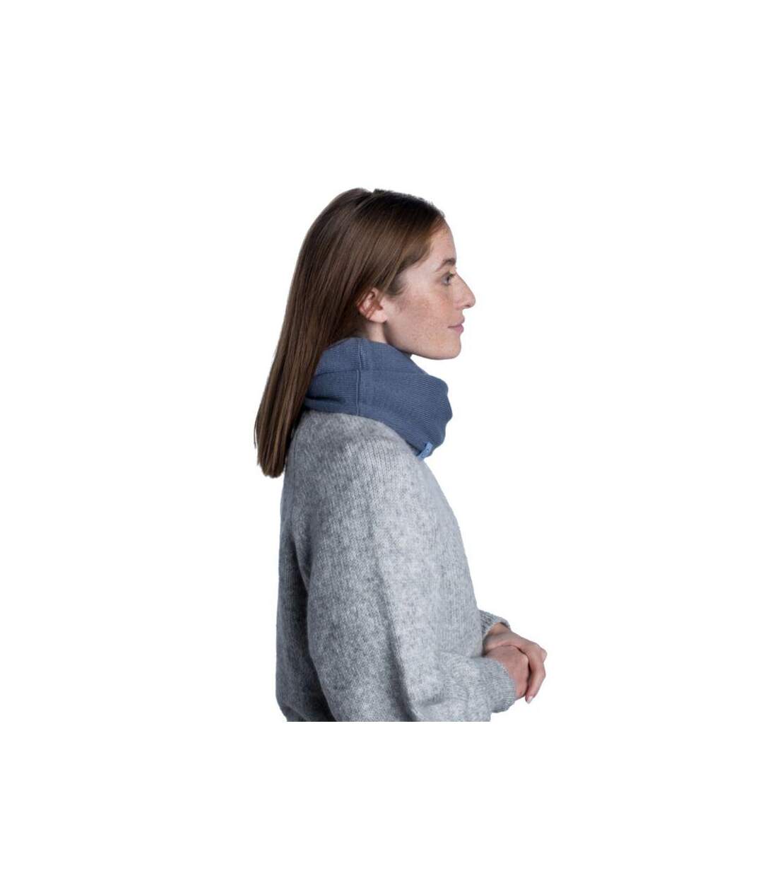 Écharpe Motif/style Infini Yulia Femme Taille Unique Bleu Buff-4