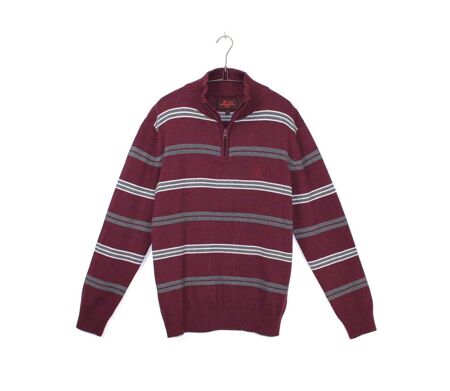 Pull camionneur col montant zippé PONGO3T