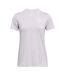 Womens/ladies Twist Short-sleeved T-shirt Halo Grey Under Armour-2