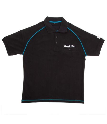 Polo Motif/style Logo Homme Noir Makita