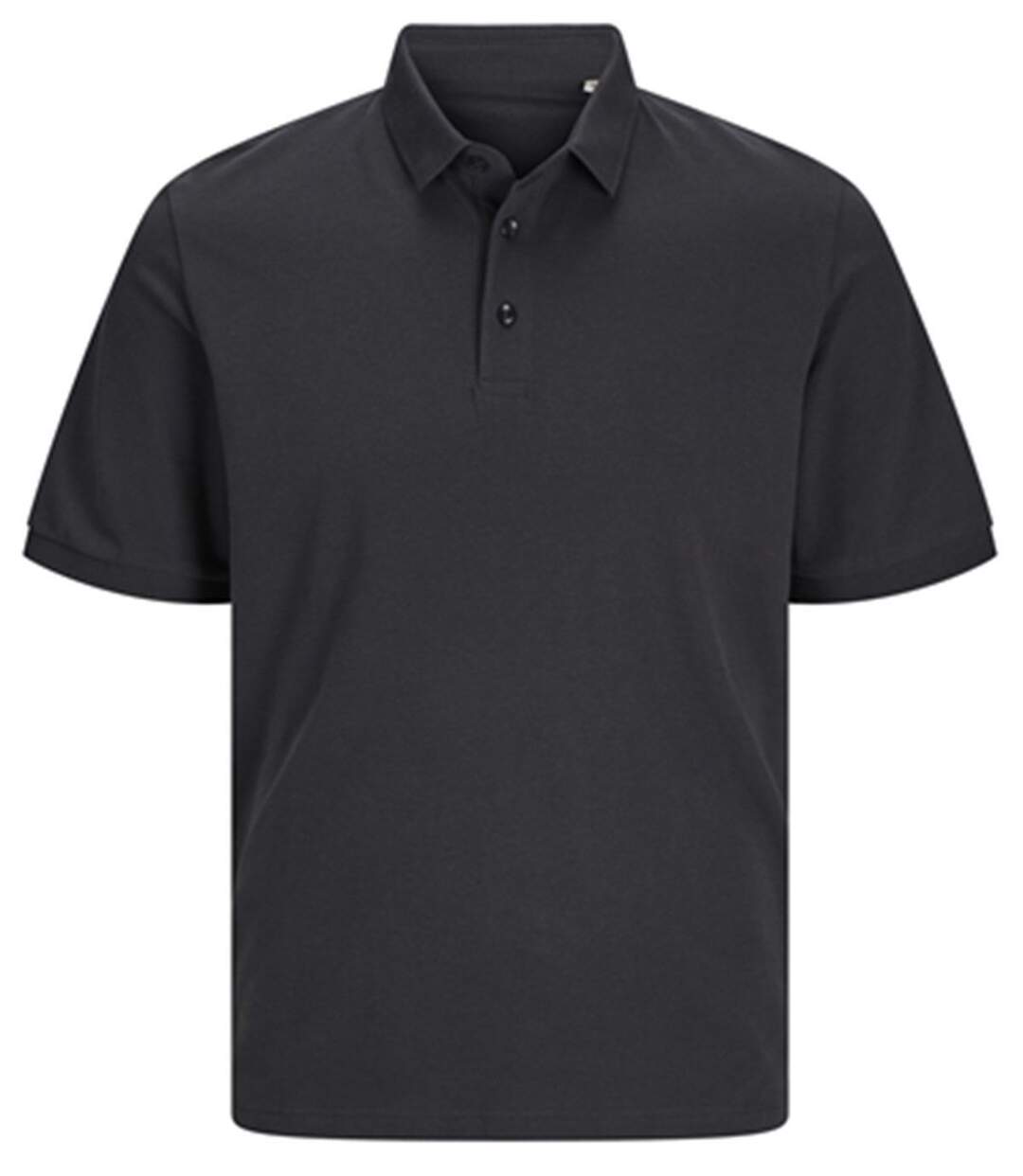 Polo manches courtes - JACK&JONES - Unisexe - JJ7556 - gris asphalte-2