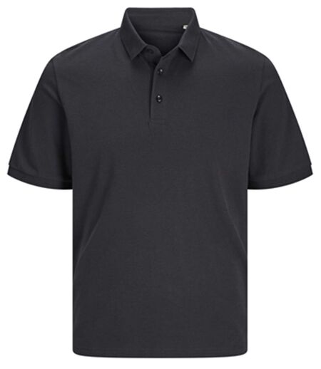 Polo manches courtes - JACK&JONES - Unisexe - JJ7556 - gris asphalte