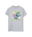 Disney Womens/Ladies Lilo And Stitch St Patrick's Day Clover Cotton Boyfriend T-Shirt (Gris sportif) - UTBI30136-1