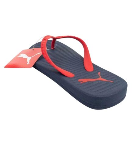 Tongs Comfy Homme Bleu Marine Rouge Puma