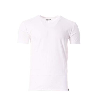 T-shirt blanc homme paname brothers tario - l