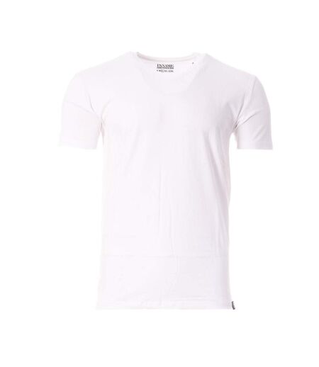 T-shirt blanc homme paname brothers tario - l