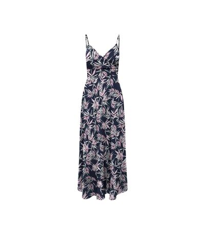 Robe longue marine femme only life vis ada - m