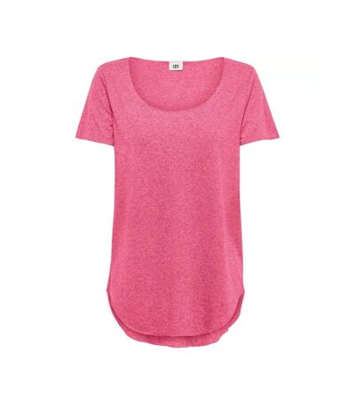 T-Shirt Rose Foncé Femme JDY Linette - S