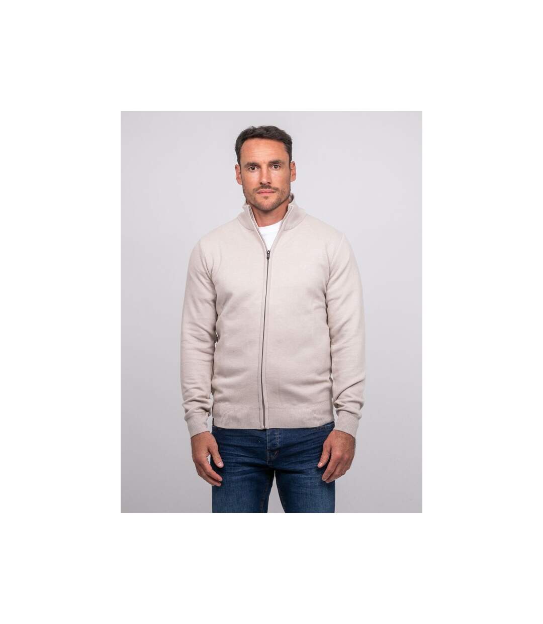 Gilet zippé col montant LAMELVIN-1