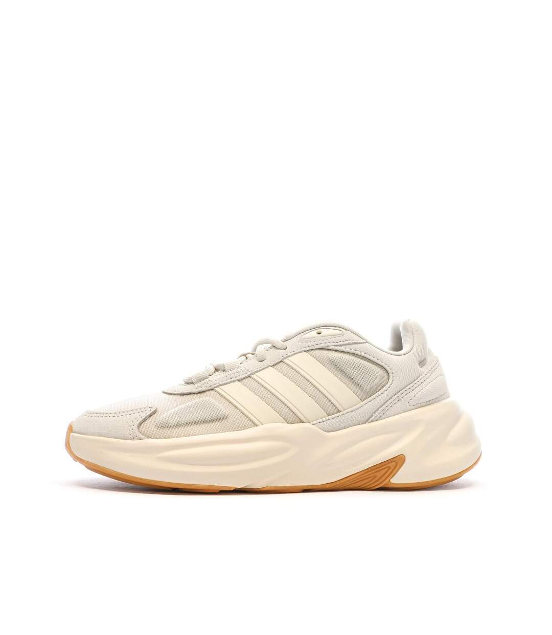 Chaussures running  blanc/gris homme adidas ozelle gx6762-1