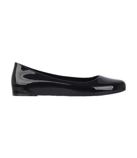 Ballerines Jelly Femme Noir Verni Miso