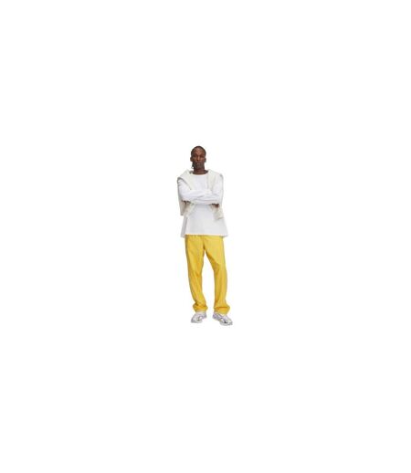 Unisex Adult Contrast Piping Tracksuit Bottoms Yellow Under Armour