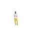 Unisex Adult Contrast Piping Tracksuit Bottoms Yellow Under Armour-1