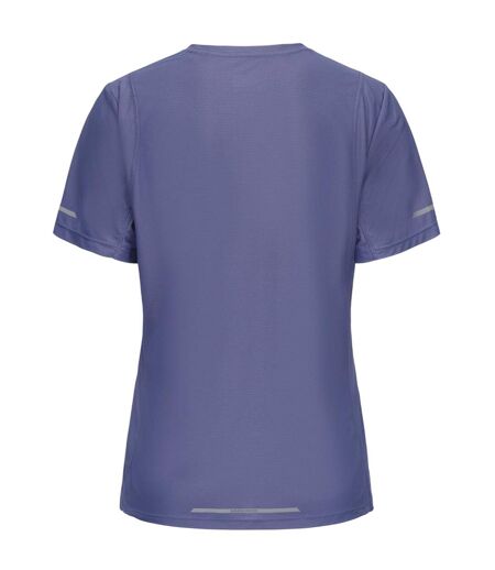 T-shirt Motif/style Imprimé Au Dos Femme Violet Karrimor