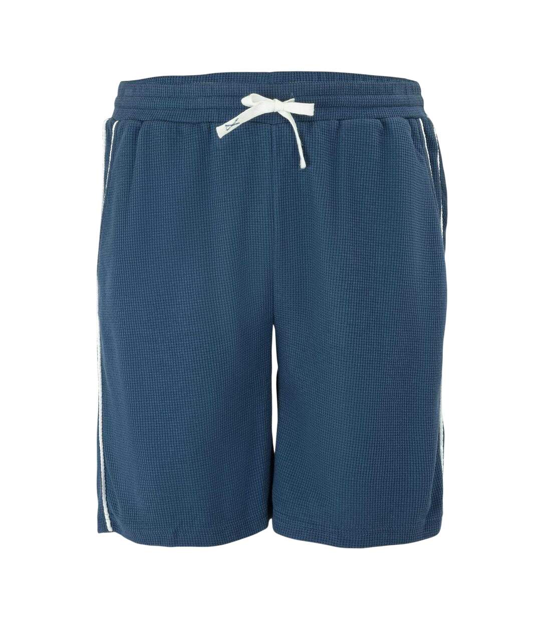Short Homme Bleu Foncé Fabric-1