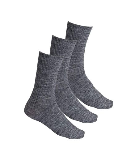 3 Pairs Ladies Alpaca Wool Winter Cushioned Thick Boot Socks
