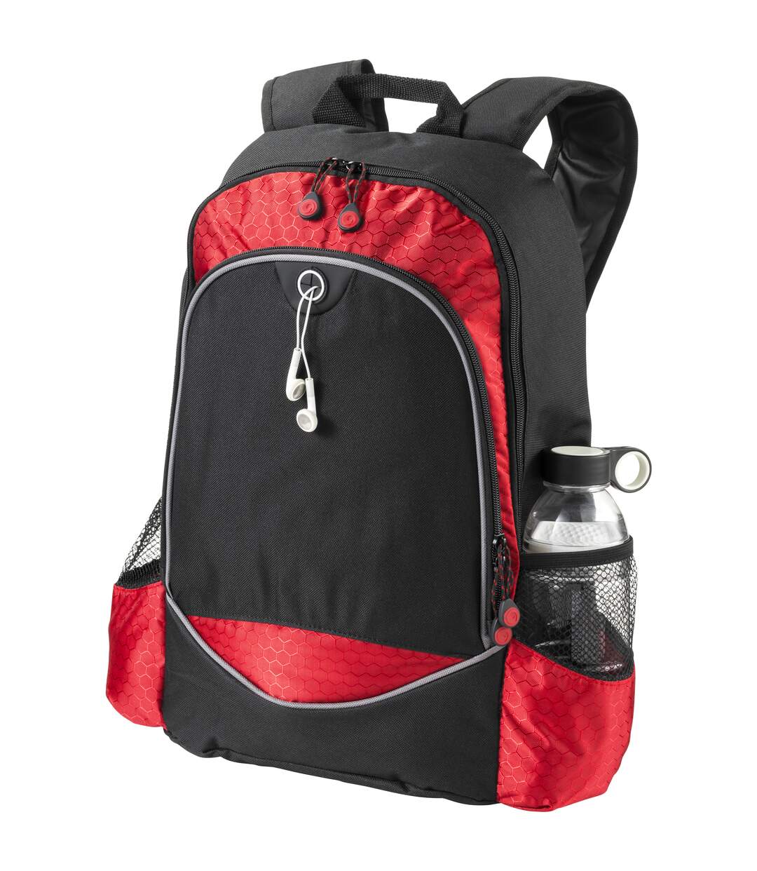 Bullet Benton 15in Laptop Backpack (Solid Black/Red) (33 x 13.9 x 45 cm) - UTPF1333-1