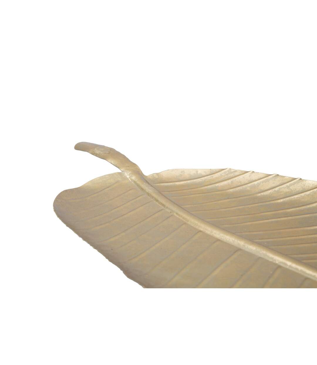 Vide-Poche en Métal Leaf 55cm Or-4