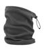 Unisex adult hotty fleece neck warmer one size dark grey Atlantis-1