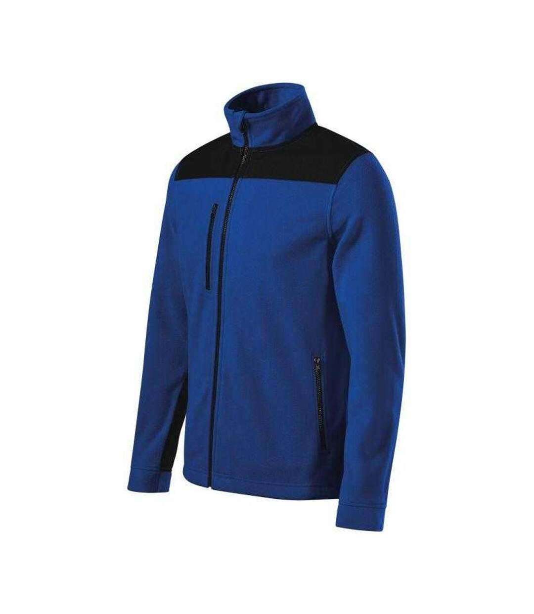 Veste Polaire Effect Homme Bleu Bleuet Rimeck-1