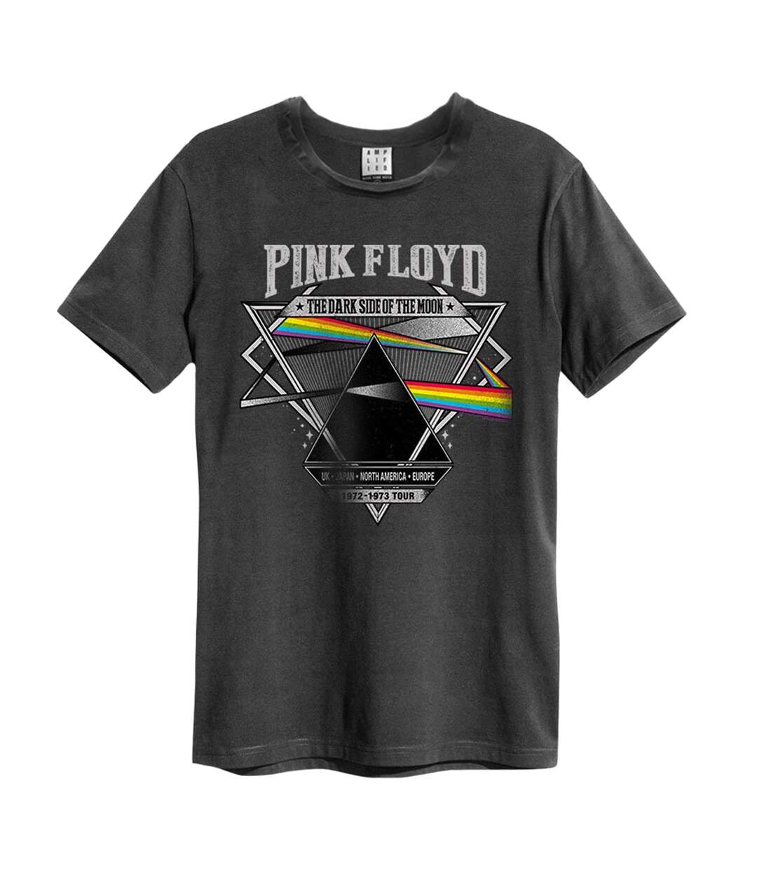 T-shirt Tour Adulte Charbon Amplified-1