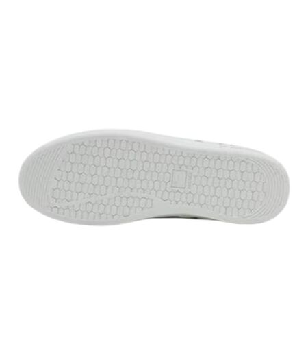Mens Lyon Leather Cupsole Trainers Black White Patrick