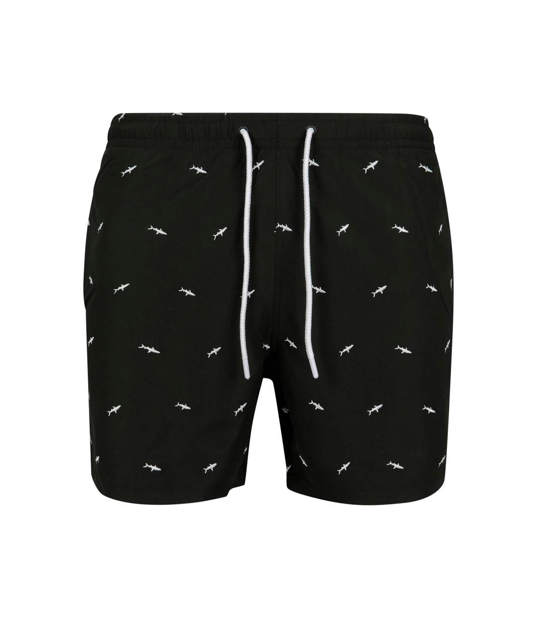 Short De Bain Homme Noir Blanc Urban Classics-1