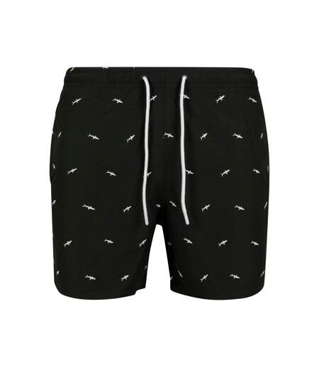 Short De Bain Homme Noir Blanc Urban Classics