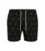 Short De Bain Homme Noir Blanc Urban Classics-1