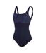 Maillot De Bain 1 Pièce Motif/style Éclipse Femme Noir Violet Abstrait Speedo-2