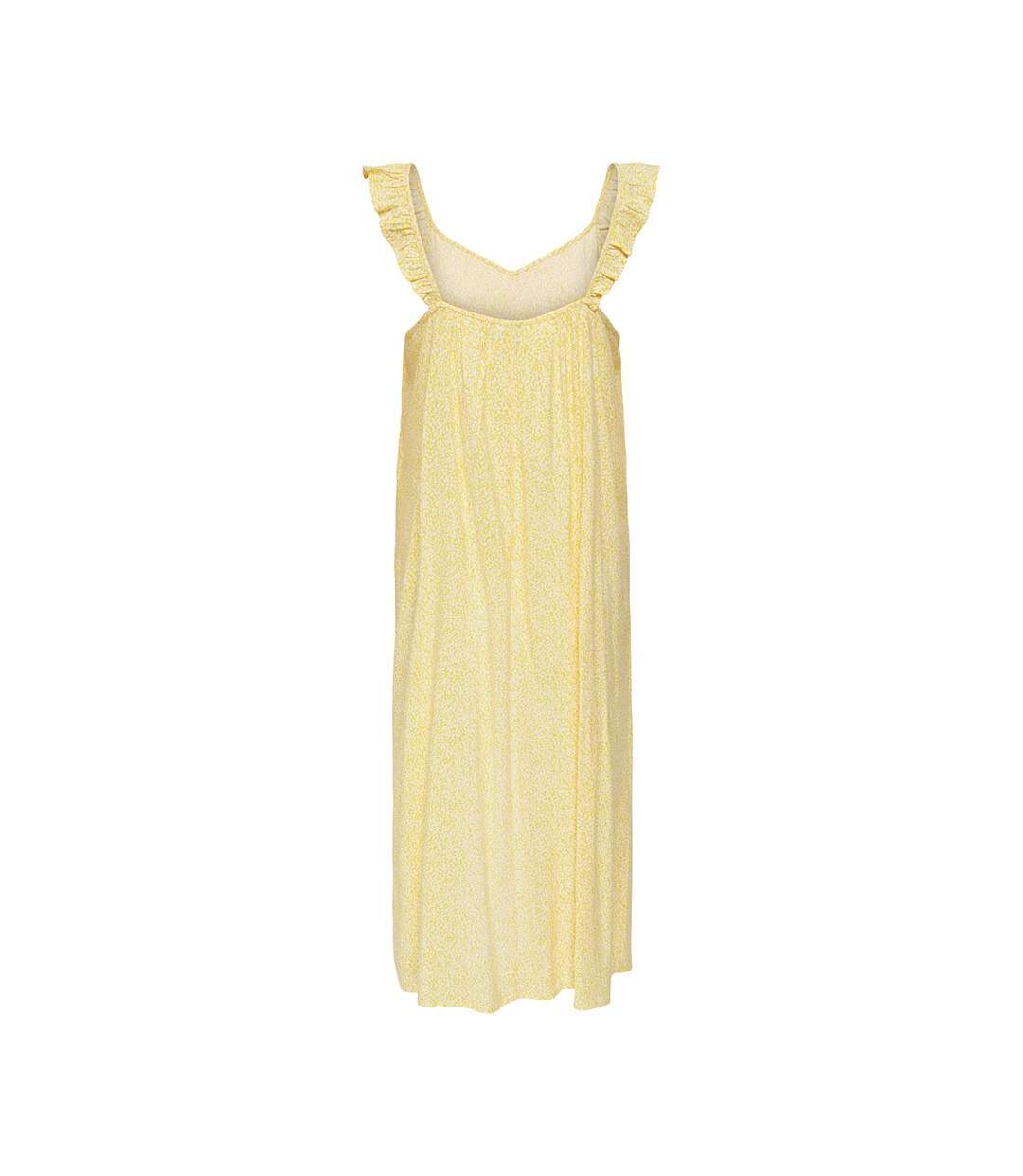 Robe jaune femme jdy starr 15257365 - 36-2
