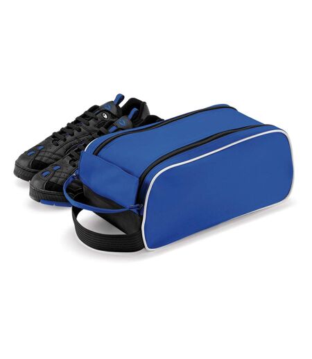 Quadra Teamwear Shoe Bag - 2.3 Gal (Bright Royal/Black/White) (One Size)