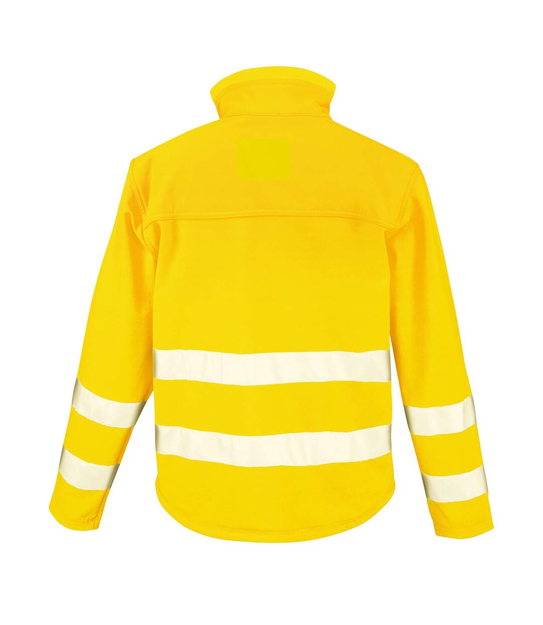 Veste softshell adulte jaune fluo SAFE-GUARD by Result-2