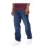 Jean Detendu Homme Bleu Foncé Crosshatch-4