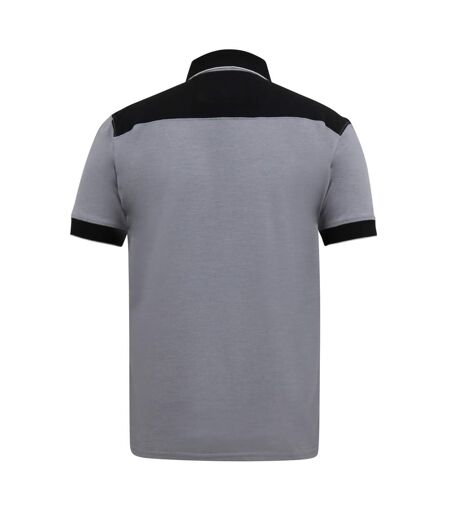 Polo d555 prinstead homme gris/noir Duke