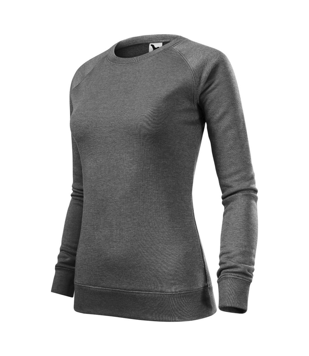 Sweat Merger Femme Gris Foncé Malfini-3