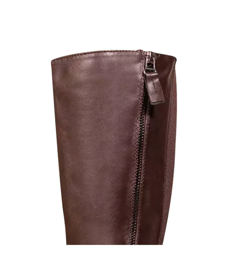 Bottines Mi-mollets Lara Femme Marron Where´s That From