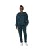Womens/ladies Oversized Sweatshirt Green Puma-4