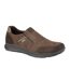 IMAC Mens Leather Casual Shoes (Brown) - UTDF2098