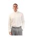 Chemise Habillée Manches Longues Joe Homme Blanc Boss-4